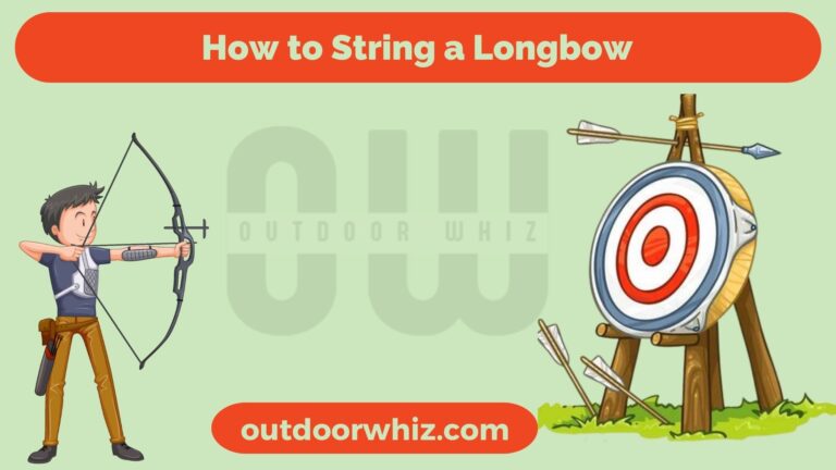 How To String a Longbow (With Stringer and Without Stringer)